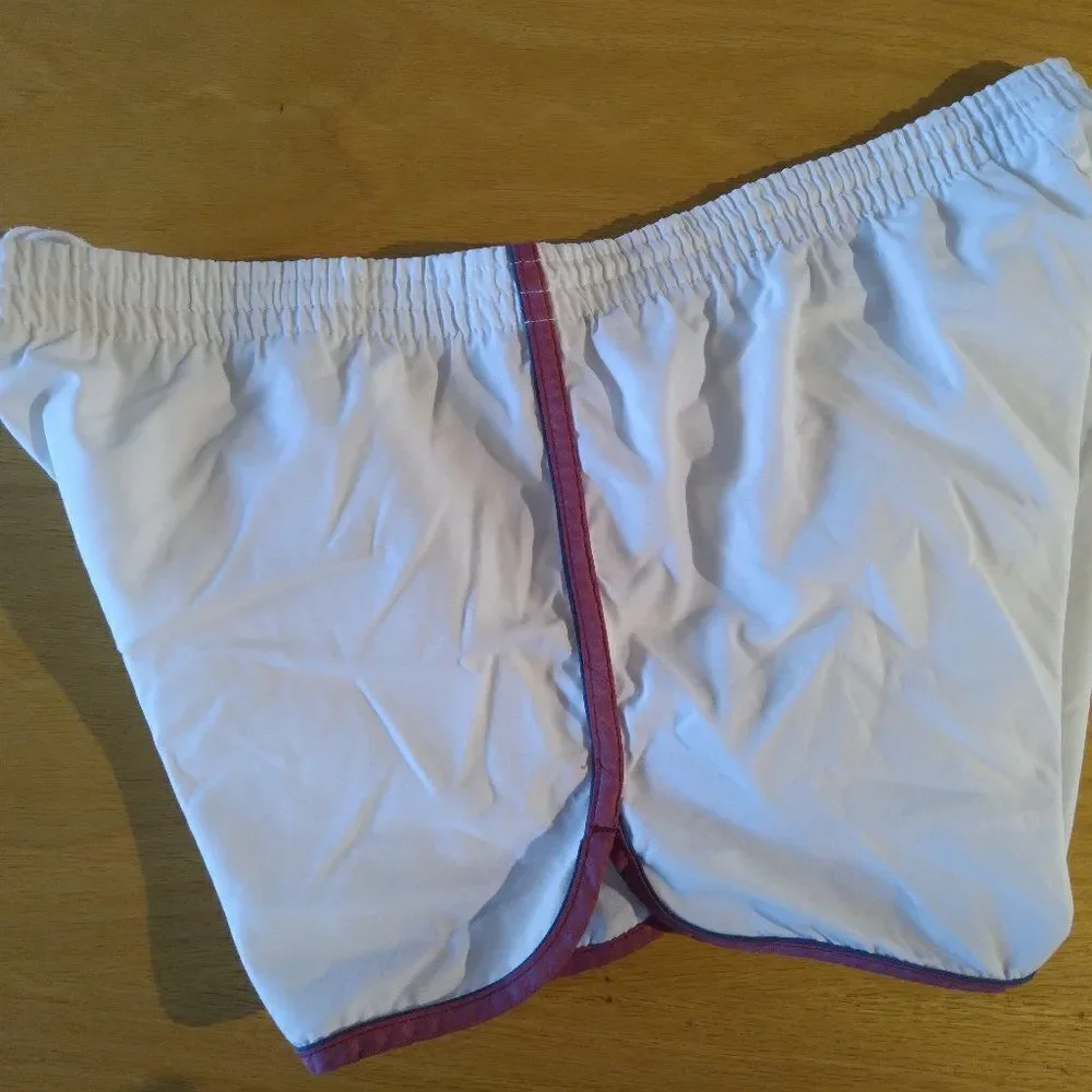 Vintage 80s Islander Striped Swim Shorts Cargo Pocket